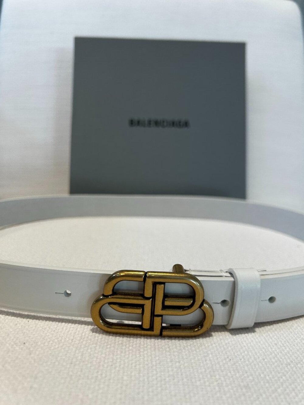 Balenciaga Leather Belt
